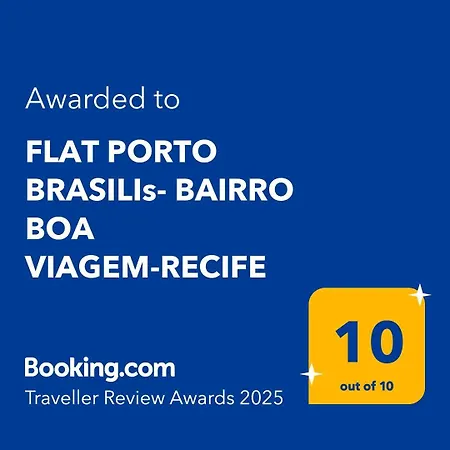 Flat Porto Brasilis- Bairro Boa Viagem-Recife Exterior photo